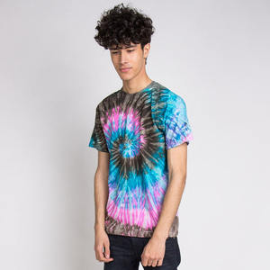 Camisetas Tie-Dye con Logotipo Personalizado al por Mayor |   Camisetas unisex personalizadas con estampado completo |   Ropa al por Mayor de Manga Corta 100% Algodón - Product Image 4