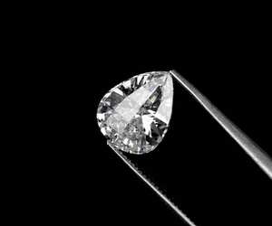 Diamant CVD cultivé en laboratoire, certifié IGI, blanc fantaisie, clarté VVS, taille EX-VG, taille poire, pour la fabrication de bijoux, bagues de fiançailles, boucles d'oreilles - Product Image 5