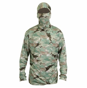 Camisas de Pesca de Manga Larga Personalizadas al por Mayor, de Secado Rápido, con Protección UV, Camisa de Pesca con Capucha de Alto Rendimiento - Product Image 4