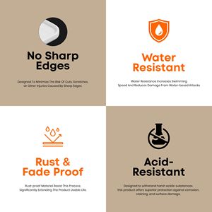 Porte-savon double grand format carré avec support mural, double couche, en verre et métal, robuste, pour salle de bain - Product Image 5