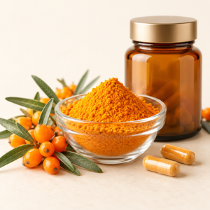 Polvo de Espino Amarillo, Polvo de Fruta Pura con Textura Suave, Apto para Fabricantes de Alimentos, Empresas de Bebidas y Compradores al por Mayor - Product Image 2