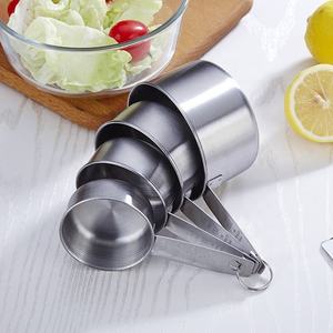 Bold Blossom High Quality Automatic 304 Stainless Steel <b>Measuring</b> <b>Spoons</b>-250ml Capacity Short Handle Modern Design Coffee Scoops - Product Image 3