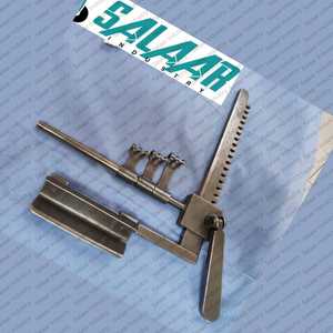 ชุดเครื่องมือผ่าตัดหัวใจและหลังคุณภาพสูง พร้อมใบมีดรูปตัวยู 3 ใบ ขนาด 100 มม. × 20 มม. ใบมีดแบบกรงเล็บ ที่ขยายซี่โครง แบบใช้มือ - Product Image 3