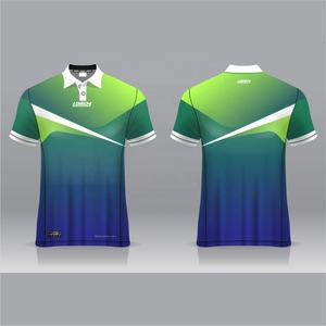 เสื้อกีฬาทีมออกแบบได้ตามที่ต้องการเสื้อยืด100% เสื้อกีฬาเสื้อโปโลพิมพ์ลายโพลีเอสเตอร์พิมพ์ซับลิเมชัน - Product Image 6