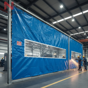 Lona Ignífuga – Fabricada con aditivos retardantes de llama para reducir la propagación de fuego y garantizar la seguridad en entornos industriales - Product Image 2