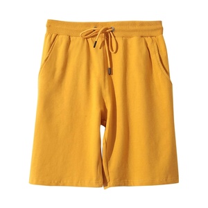 Pantalones cortos de algodón informales y deportivos para mujer, pantalones cortos de algodón con cordón para caminar, pantalones cortos hasta la rodilla con bolsillos - Product Image 5