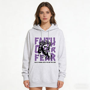 Sweat-shirt à capuche zippé pour femmes et hommes, 300 GSM, doux, manches longues, vêtements de sport décontractés, vêtements de détente, sweat-shirt chaud pour l'extérieur - Product Image 5