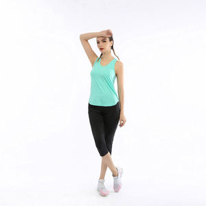 Trending Style Hot Quality Spandex Women's Fitness Tank Top for Sport Yoga Workouts & Running Versatile Activewear Singlet Shirt - Product Image 4
