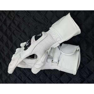 Gants de course FITME SPORTS en cuir pleine fleur à motif château, avec sangle de poignet réglable à boucle auto-agrippante, respirants pour hommes, pour la moto - Product Image 5
