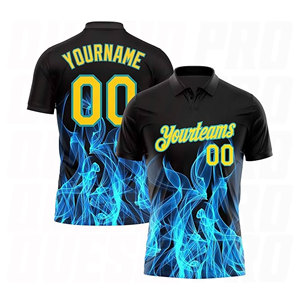 เสื้อโปโลกอล์ฟแบบกำหนดเอง แห้งเร็ว ยืดได้สี่ทิศทาง ระบายอากาศได้ดี ต้านเชื้อแบคทีเรีย ทรงโอเวอร์ไซส์ รับทำโลโก้ OEM เสื้อโปโลกอล์ฟผู้ชาย - Product Image 5