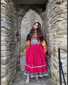 Service OEM ODM, prix de gros, robes de mariée vintage style afghan à lacets, respirantes, faites à la main, pour femmes, pour les occasions spéciales - Product Image 2