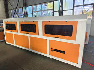 PVC、WPC、UPVCプラスチック窓枠押出成形機、ドア枠、窓台生産ライン - Product Image 5