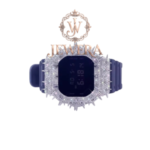 Premium Quality Elegant Mossinate Rubber Diamond <b>Watch</b> Genuine Diamonds <b>for</b> Everyday Wear Available <b>for</b> Export Price - Product Image 3