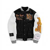 Blouson Bomber en Cuir pour Homme Furat Leathers Rouge et Blanc Coupe-Vent Respirant Hiver Fermeture Éclair Décontracté Col Montant