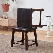 Solid Wood Low <b>Stool</b> Multipurpose Shoe Bench <b>Small</b> Coffee Table Kids Seating for Living Room Balcony Garden Outdoor - Product Image 2