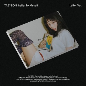 มินิอัลบั้ม6th ของ Taeyeon 'letter TO myself' (ตัวอักษร ver.) CD K-POP อย่างเป็นทางการสำหรับขายส่ง - Product Image 2