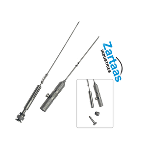 Aiguille de suture en acier inoxydable, aiguille de fermeture 1,5 mm 2,2 mm, autoclavable, aiguille à perforation automatique du fil, instruments laparoscopiques - Product Image 5