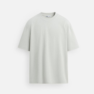T-shirt homme en coton 100% tricoté, col rond, style moderne et luxueux, de qualité supérieure, séchage rapide, provenant d'un fournisseur réputé. - Product Image 1