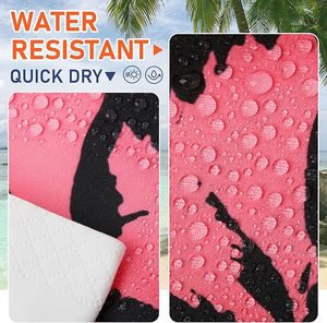 Shorts décontractés en toile tricotée pour hommes, coupe ajustée, poches à cordon, séchage rapide, couleur unie, collection été - Product Image 4