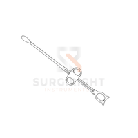 Eve Tonsil Snare, instrument chirurgical ORL en acier inoxydable pour tonsillectomie, par SurgiRight