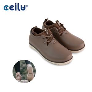 Bottes de pluie Chukka écologiques imperméables ultra confortables à bout rond unisexes pour l'hiver - RTS Ab07 - Product Image 1