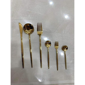 Minimalist Cutlery <b>Set</b> Mirror Polish 304 Stainless Steel High Quality Flatware <b>Sets</b> Reusable Dishwasher Premium Silverware <b>Set</b> - Product Image 3