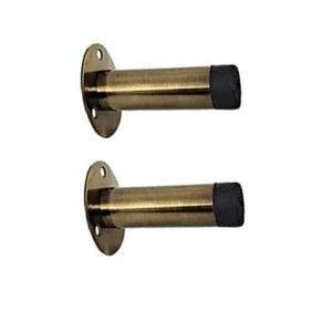 Butée de porte silencieuse en acier inoxydable de qualité supérieure avec coussinet en caoutchouc antidérapant pour la maison et le bureau - Product Image 1
