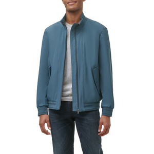 Chaqueta Bomber Profesional para Hombre, Ligera, Impermeable, Cortavientos, Transpirable, de Poliéster Satinado, Ropa de Invierno, Mangas Largas, Cierre Frontal - Product Image 1