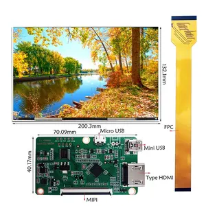 Original JDI 8.9 inch tft lcd with 2K 2560*1600 resolution TFTMD089030 tft lcd display with driver board
