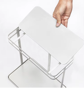 3 Tier Standing Cup Holder Rack Stainless Steel Beverage Cup Storage <b>Shelf</b> Countertop Organizer for Dining <b>Table</b> Kitchen - Product Image 5