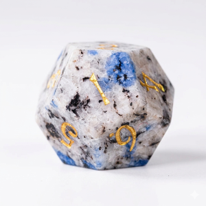 ลูกเต๋าหินคุณภาพสูง K2 แจสเปอร์ คริสตัลธรรมชาติ หินบำบัดเรกิ ลูกเต๋าหินแกะสลักแบบกำหนดเอง ชุดลูกเต๋าคริสตัลไวกิ้ง - Product Image 4