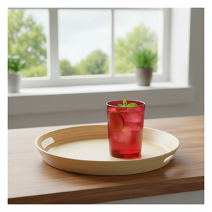 Plateau en bambou tressé personnalisable – Fournisseur en gros – Plateau décoratif en bambou durable et écologique pour cuisine, salle à manger et salon - Product Image 1