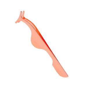 Aplicador Profesional de Pestañas Postizas de Acero Inoxidable con Logotipo Personalizado, Mango Cómodo, Portátil, Reutilizable, Herramienta de Belleza para Viajes - Product Image 1