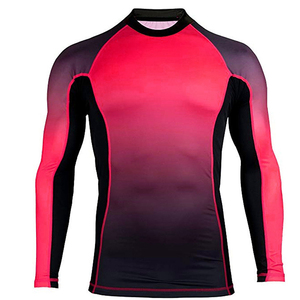 Diseña Tu Propio Rashguard Personalizado de MMA, Transpirable, de Manga Larga, Unisex, con Spandex y Poliéster de 180g, por Tanzainra International - Product Image 3