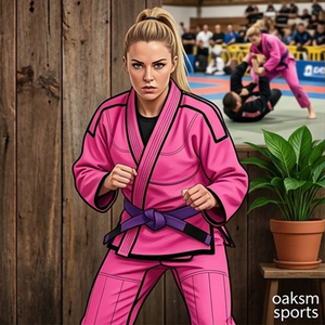Kimono de Jiu Jitsu Brasileño, Estilo de Vida Jiu Jitsu, Material Pearl Weave, Parches Tejidos Personalizados, Todos los Colores, Negro, Blanco - Product Image 4