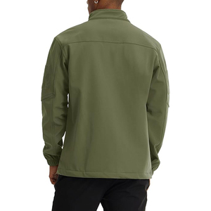 Veste softshell imperméable de haute qualité pour hommes avec vestes coupe-vent pour hommes - Product Image 1