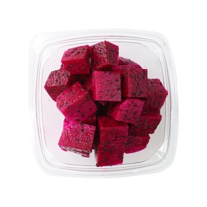 Premium Canned Dragon Fruit <b>Cubes</b> in <b>Light</b> Syrup Ready to Eat Tropical Fruit for Wholesale Export - Product Image 3