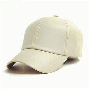 Gorra de béisbol de cuero PU para hombre y mujer, visera ligera, gorra sólida de hip hop para hombre, sombrero para el sol al aire libre, gorras deportivas ajustables para golf - Product Image 3
