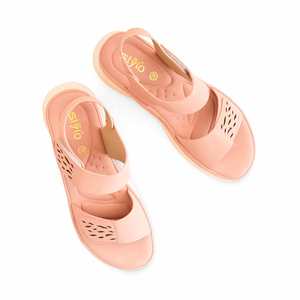 Sandalia de tacón formal rosa para mujer PU0511 - Product Image 1