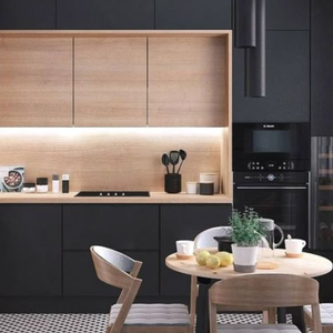 JY Project - Mueble de Cocina Modular Personalizado, Listo para Armar, con Cajones, Estilo Europeo Moderno, Juego Completo de Lujo - Product Image 3