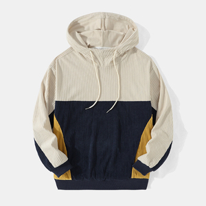 เสื้อฮู้ดดี้สีขาวล้วนสำหรับผู้ชาย ขายส่ง ผ้าฝ้ายฟลีซ 100% เสื้อฮู้ดดี้แบบไม่มีลาย มีกระเป๋า รับสกรีนโลโก้ แบรนด์ส่วนตัว เสื้อสเวตเชิ้ต - Product Image 1