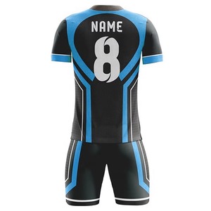 Uniforme de Fútbol para Hombre de Manga Corta, Alta Calidad, Color Sólido, 100% Poliéster, Transpirable, Impermeable, Automatizado 2026 - Product Image 6
