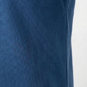 Polo en coton bleu pour homme avec imprimé géométrique, manches courtes, décontracté, respirant, tissu Oxford, logo sur le devant - Product Image 5