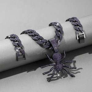 Collar con Colgante de Letra Personalizada de Calidad de Exportación, Estilo Hip Hop, Color Oro y Plata, Cadena con Incrustaciones de Diamantes, Disponible al Mejor Precio - Product Image 4