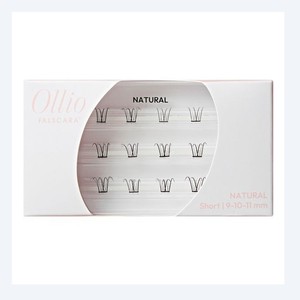 Faux cils magnétiques Ollio Pearl Mascara Salon Eyelash Extension Pack Individuel Naturel - Product Image 4