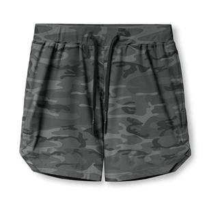 Shorts d'entraînement réfléchissants pour hommes, pour la course nocturne, sécurité, haute visibilité, performance athlétique, shorts de sport - Product Image 2