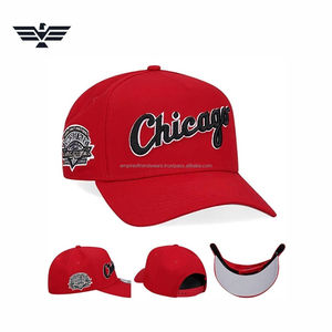Custom 3D Embroidered 6 Panel Snapback <b>Baseball</b> <b>Cap</b> | Flat Brim Adjustable Polyester/Cotton Sports <b>Cap</b> | OEM/ODM Custom Logo | - Product Image 6
