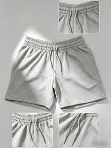 <b>Black</b> Casual Cargo <b>Shorts</b> for <b>Men</b> Elastic Waist Mid Waist Utility <b>Short</b> Pants with Spacious Pockets for Everyday Outdoor - Product Image 4