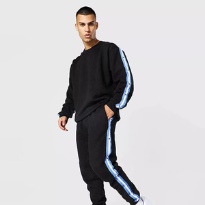 Traje Deportivo Personalizable para Hombre, 100% Algodón, Secado Rápido, Alta Calidad, para Invierno, Running, Entrenamiento, Uso Casual, Servicio OEM - Product Image 1