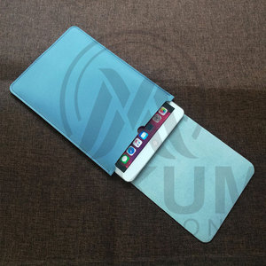 Funda de piel auténtica para portátil con bordes cosidos para MacBook y otros portátiles - Product Image 4